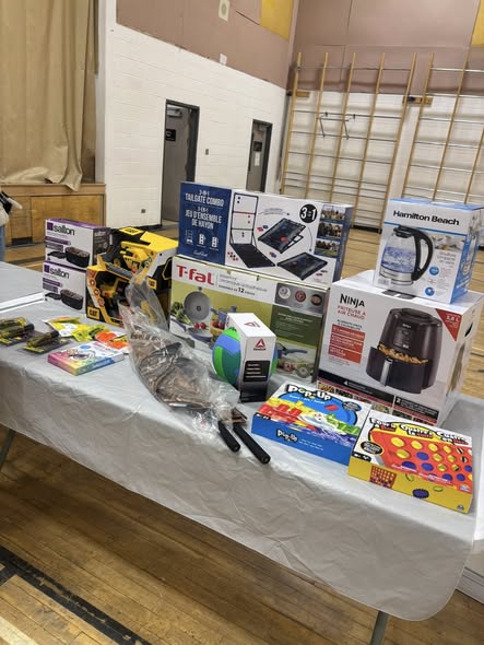 Raffle table