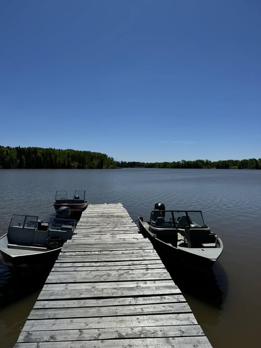 Sunny dock on the Severn